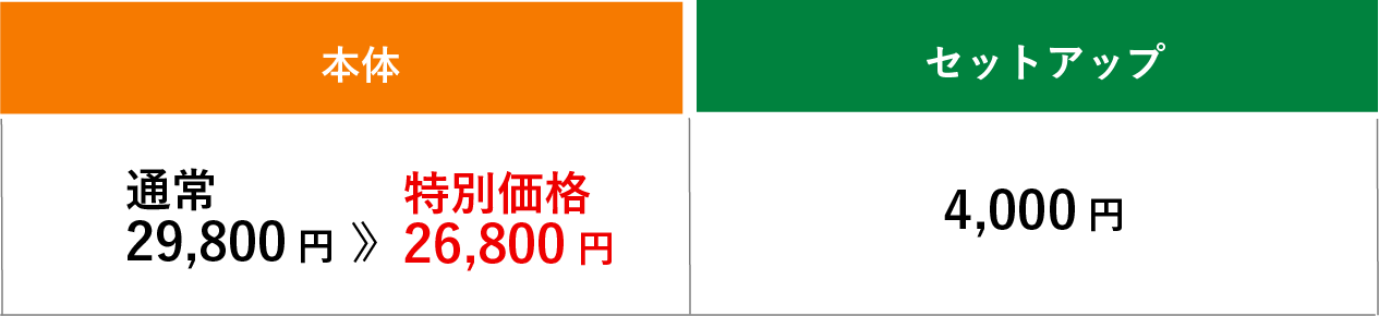 取り付け価格