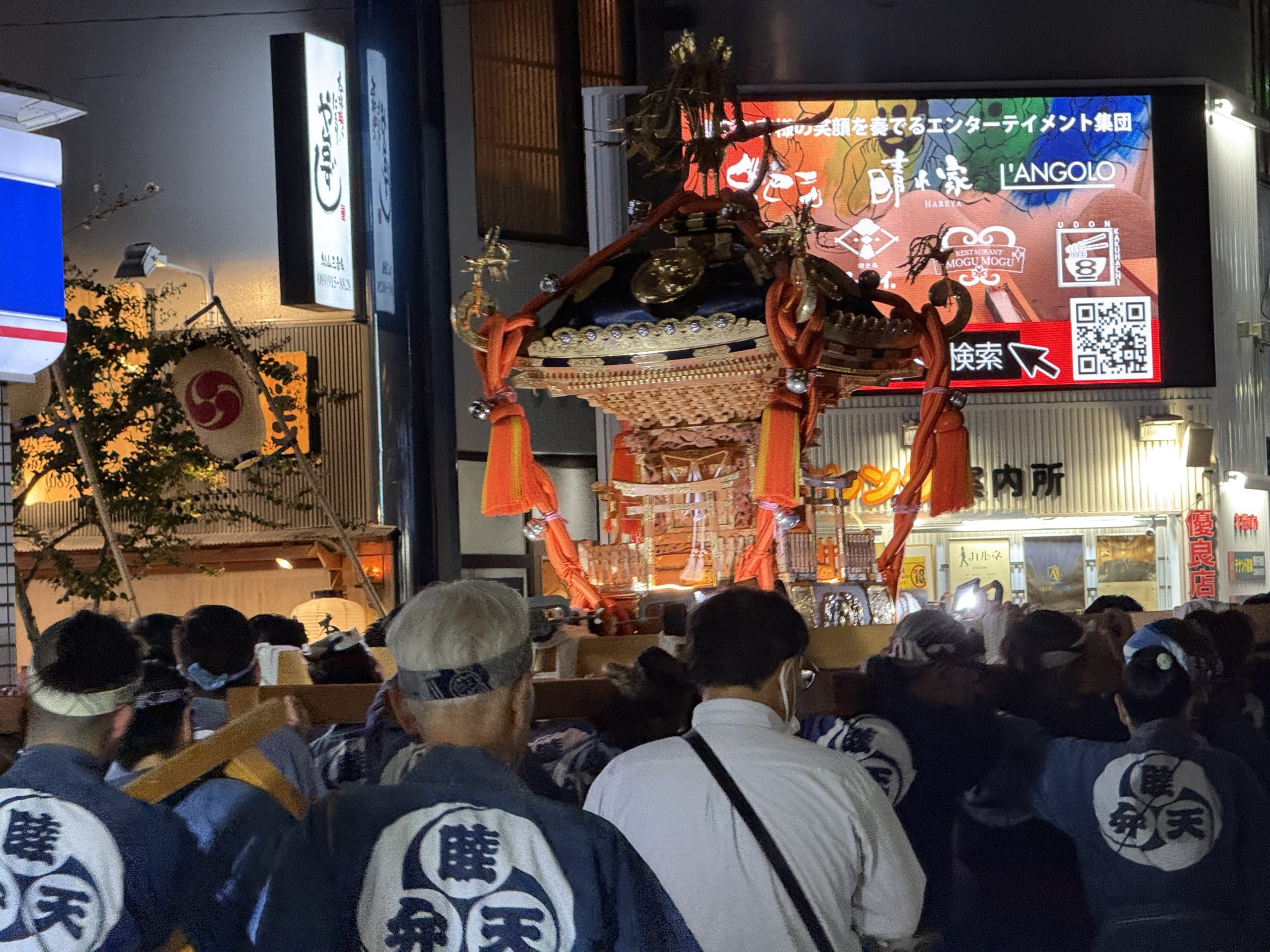 秋祭り…